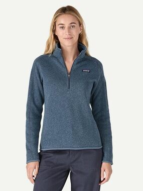 Patagonia Better Sweater Quarter-Zip Pullover - Women’s Medium
